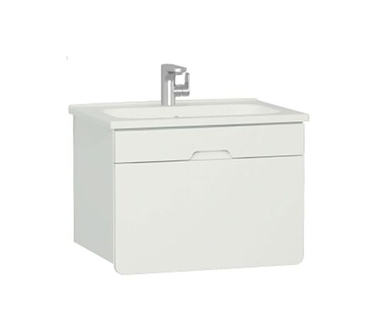 Мебель для ванны vitra  d-light 70см(тумба с раковиной), цвет матовый белый 58131 в Астане фото № 1