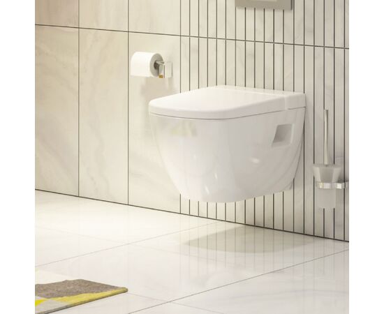унитаз подвесной vitra d-light 5911b003-1086 rim-ex air-fresh с микролифтом (комплект) в Астане фото № 2