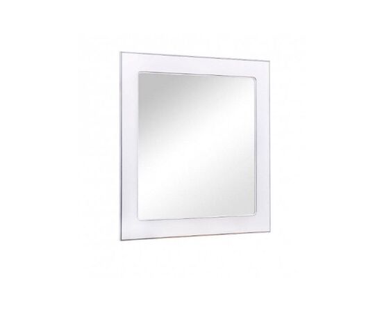 Зеркало беатриче (белый цвет) 100 см патина хром в Астане фото № 1