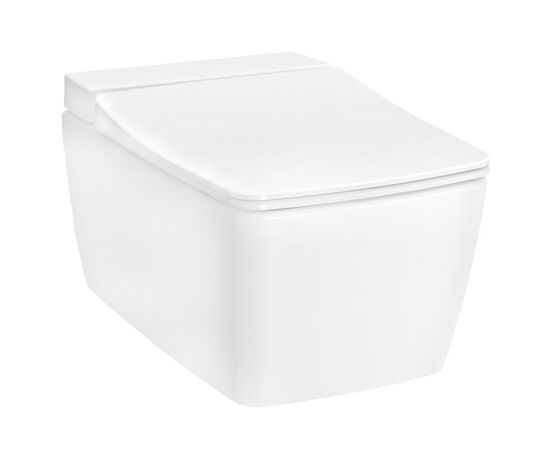 унитаз подвесной vitra metropole 7672b003-1686 rim-ex air fresh. тонкая крышка с микролифтом в Астане фото № 1