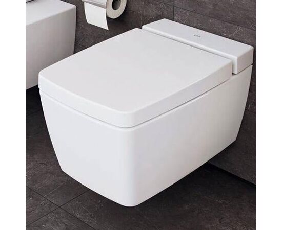 унитаз подвесной vitra metropole 7672b003-1686 rim-ex air fresh. с микролифтом в Астане фото № 2