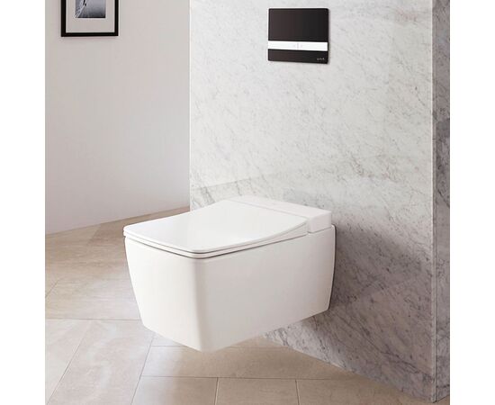 унитаз подвесной vitra metropole 7672b003-1686 rim-ex air fresh. тонкая крышка с микролифтом в Астане фото № 2
