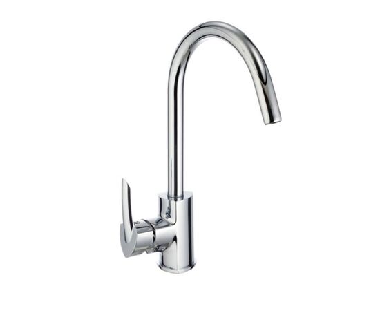 Lm3505c марс смеситель для кухни с высоким поворотным изливом хром в Астане фото № 1