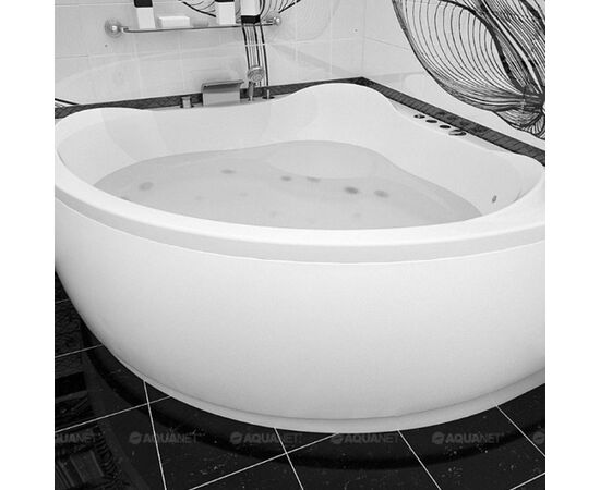 Ванна акриловая aquanet 150x150 malta new  с каркасом в Астане фото № 4