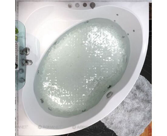 Ванна акриловая aquanet 140x140 palau с каркасом в Астане фото № 3