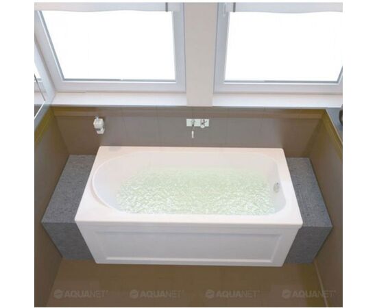 Ванна акриловая aquanet 130x70 west в комплекте с каркасом в Астане фото № 2