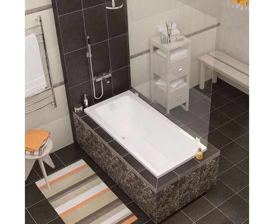 Ванна акриловая cersanit 150x70 lorena wp-lorena*150  с каркасом в комплекте в Астане фото № 2
