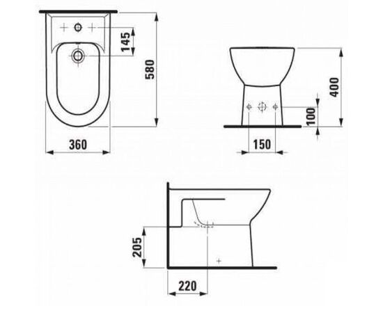 Биде laufen pro 8329510003041 в Астане фото № 3