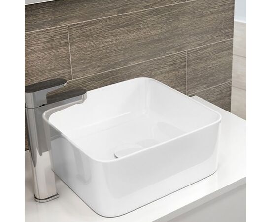 раковина накладная cersanit crea 38 square в Астане фото № 1