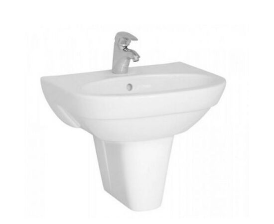раковина подвесная vitra form 500 4293b003-0001 на полуножке 60см в Астане фото № 1