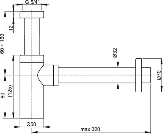 сифон для раковины alvcaplast a400 в Астане фото № 2