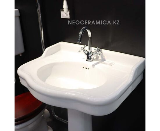 раковина с пьедесталом vitra efes/aria 6055b003-0001 72см в Астане фото № 2