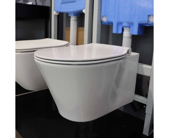 Комплект ideal standard  connect air : унитаз  e005401 aquablade с инсталляцией и кнопкой m2 r0121ac в Астане фото № 5