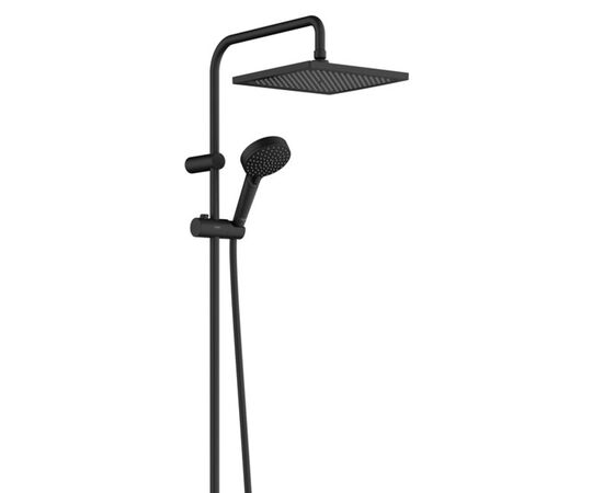 Душевая система hansgrohe vernis shape 26427670 240 черная матовая с термостатом в Астане фото № 2