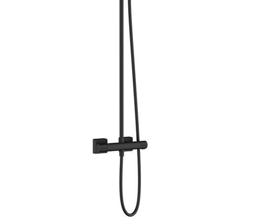 Душевая система hansgrohe vernis shape 26427670 240 черная матовая с термостатом в Астане фото № 3