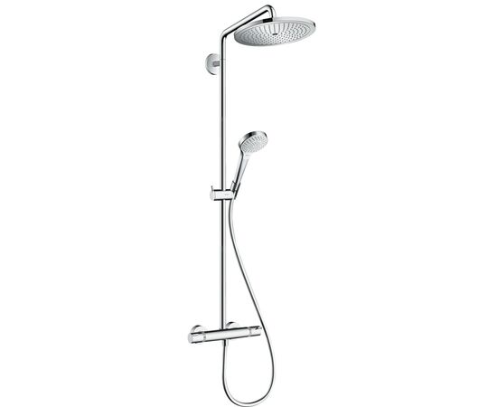 Душевая система hansgrohe croma select s showerpipe 280 26790000 с термостатом, хром в Астане фото № 1