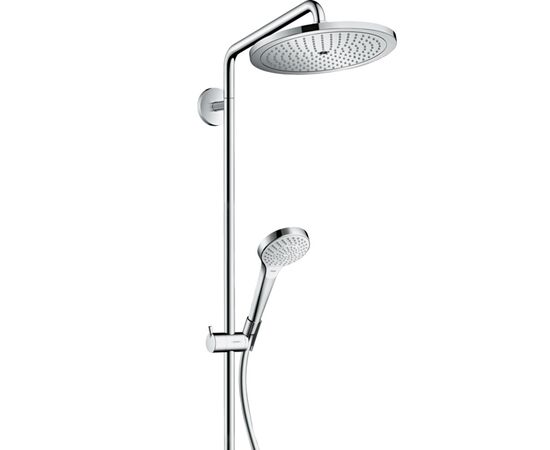 Душевая система hansgrohe croma select s showerpipe 280 26790000 с термостатом, хром в Астане фото № 3