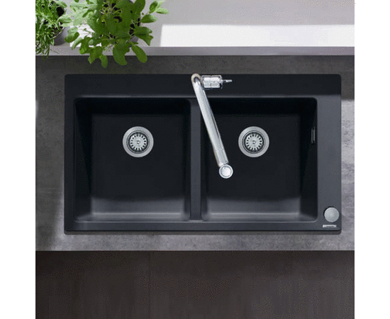 Кухонная мойка hansgrohe s510-f770 43316170 искусственный камень в Астане фото № 3