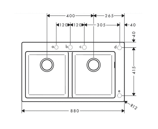 Кухонная мойка hansgrohe s510-f770 43316170 искусственный камень в Астане фото № 4