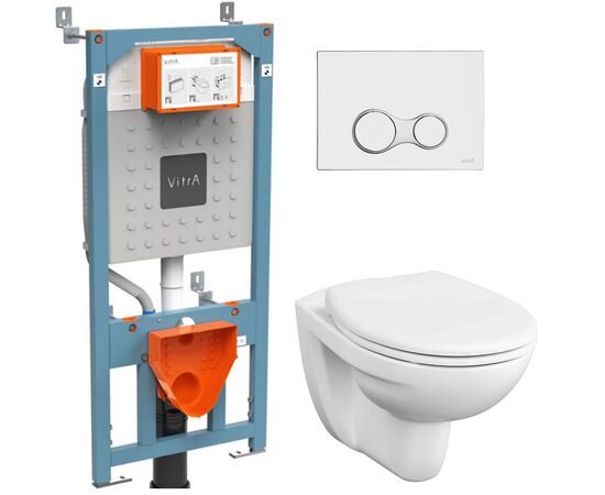 унитаз с инсталляцией vitra normus 7855b003-0075 762-5800-01 740-0480 в Астане фото № 1