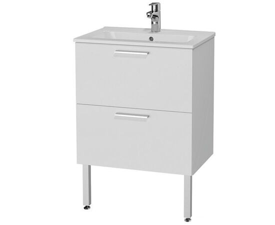 тумба с раковиной 60см vitra mia 66106, белый глянец в Астане фото № 1