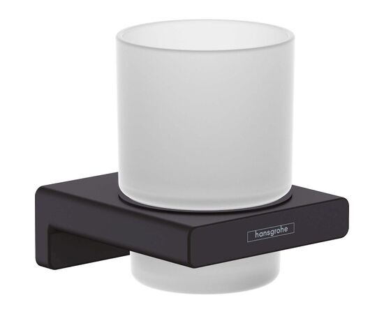 стакан для зубных щеток hansgrohe addstoris 41749670 черный в Астане фото № 1
