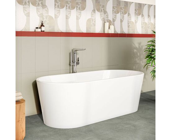 Ванна акриловая vitra geo 65380006000 180x80 в Астане фото № 2