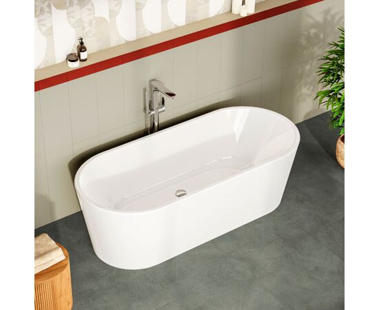 Ванна акриловая vitra geo 65380006000 180x80 в Астане фото № 4