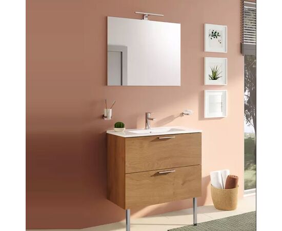 тумба с раковиной 60см vitra mia 67270, золотой дуб в Астане фото № 2