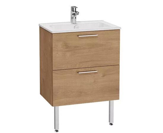 тумба с раковиной 60см vitra mia 67270, золотой дуб в Астане фото № 1