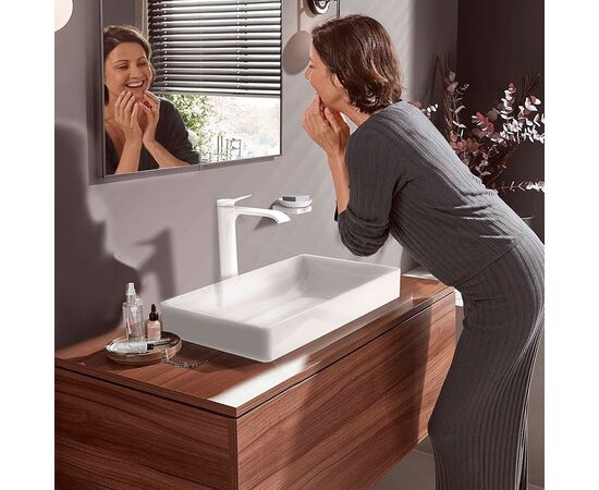 смеситель для раковины hansgrohe vivenis 75040700 белый в Астане фото № 2