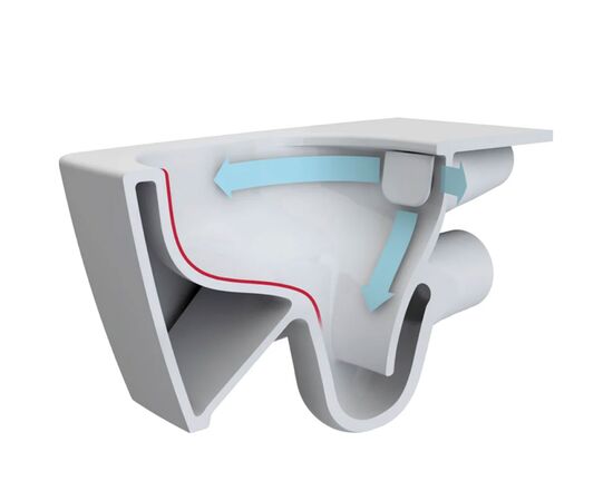 унитаз подвесной vitra sento 7748b003-0075 rim-ex тонкая крышка с микролифтом в Астане фото № 4