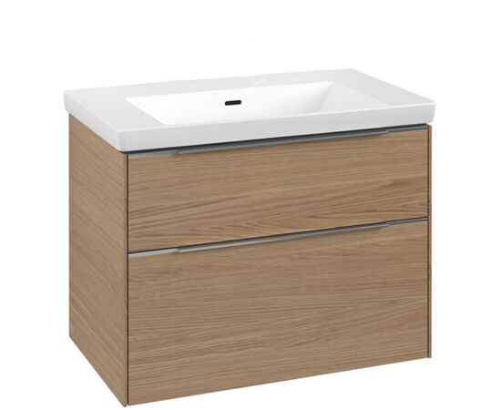 тумба с раковиной 80см villeroy&boch subway 3.0 4a708001+c57400vj в Астане фото № 1