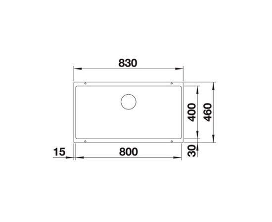 Кухонная мойка blanco subline 800-u 523143 в Астане фото № 2