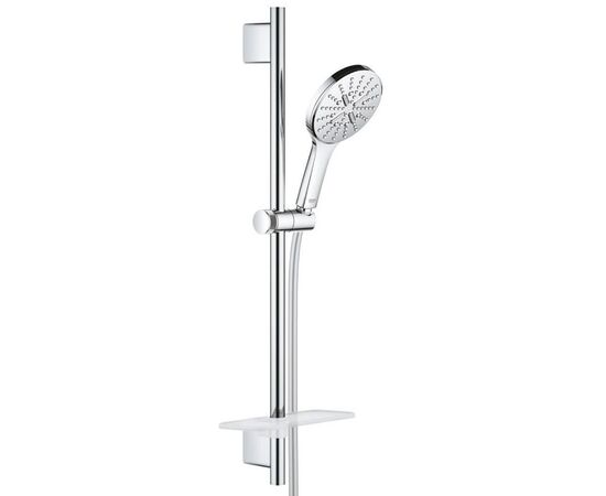Душевой гарнитур grohe rainshower 130 smartactive 26575000, 600, 3 вида струи, хром в Астане фото № 1