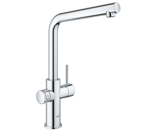 смеситель для кухни grohe red duo new 30325001 с функцией кипячения воды, хром в Астане фото № 3