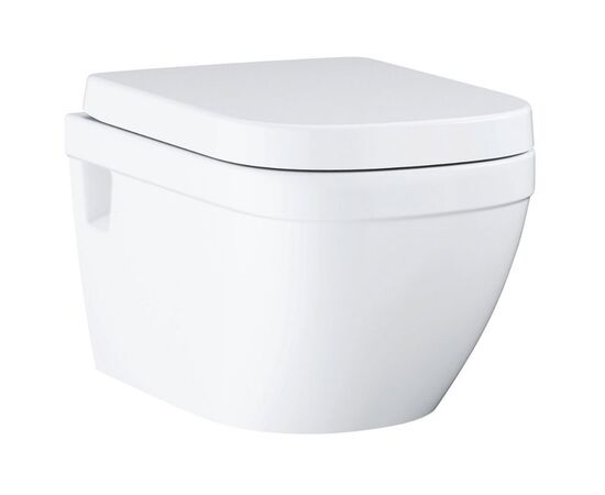 унитаз подвесной grohe euro ceramic 39703000 с сиденьем, альпин-белый в Астане фото № 1