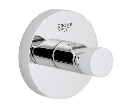 Крючок для банного халата grohe essentials 40364000, одинарный, хром в Астане фото № 1