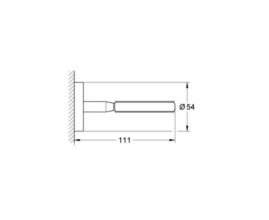Держатель grohe baucosmopolitan 40585001 для мыльницы, дозатора жидкого мыла, стакана, хром в Астане фото № 2
