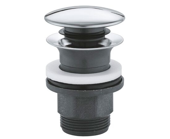 Донный клапан grohe 40824000 универсальный, нажимной, хром в Астане фото № 1