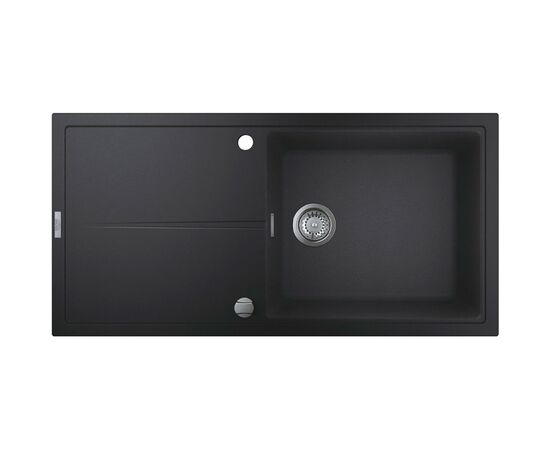Кухонная мойка grohe k400 31641ap0, черный гранит в Астане фото № 3