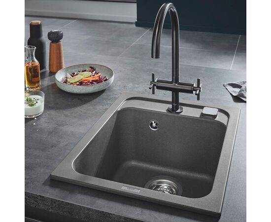 Кухонная мойка grohe k700 31650at0, серый гранит в Астане фото № 2