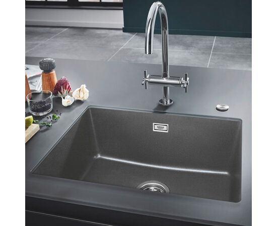 Кухонная мойка grohe k700 31655at0, серый гранит в Астане фото № 2