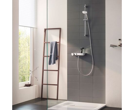 термостат для душа grohe grohtherm smartcontrol 34719000 с полочкой, хром в Астане фото № 5