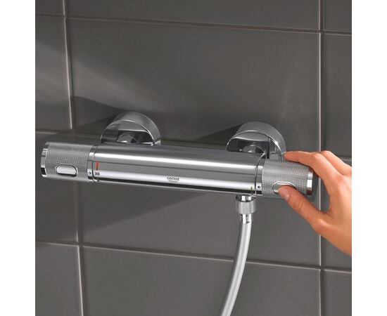 термостат для душа grohe grohtherm 1000 performance 34827000, хром в Астане фото № 3