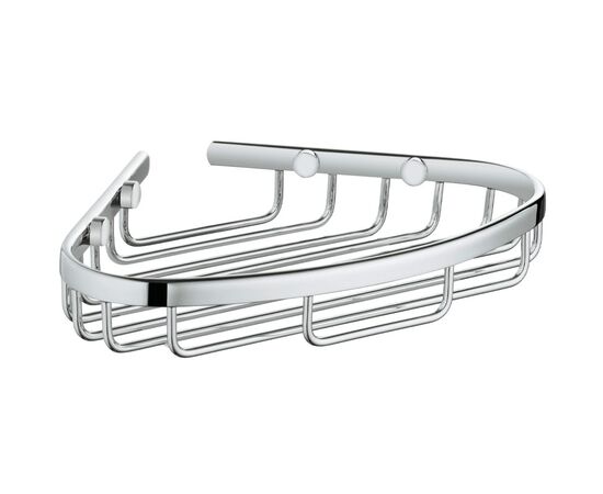 Полочка-корзинка grohe bau cosmopolitan 40664001, одинарная, угловая, хром в Астане фото № 1