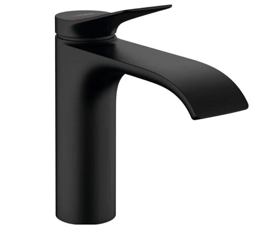 смеситель для раковины hansgrohe vivenis 75020670 черный матовый в Астане фото № 1