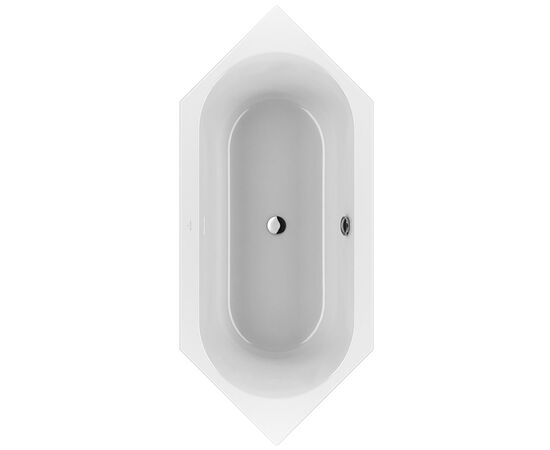 Акриловая ванна villeroy&boch loop&friends 205 x 90 uba205lfo6v-01, внутри овал в Астане фото № 1