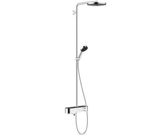 Душевая система hansgrohe pulsify s 24230000 260 1jet с термостатом, хром в Астане фото № 1