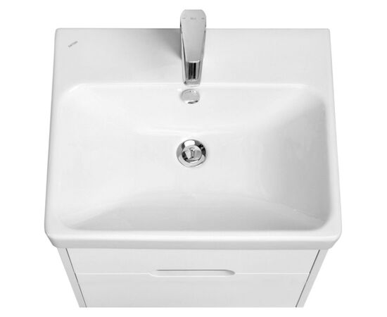 тумба с раковиной 55 см aquaton оливия 1a254201ol010+1wh501620 белый в Астане фото № 2